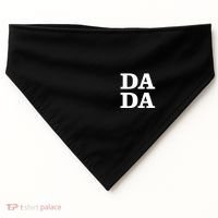 Da Da Dad Pocket Logo Fathers Day USA-Made Doggie Bandana thumb 0