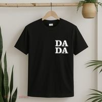 Da Da Dad Pocket Logo Fathers Day T-Shirt thumb 2
