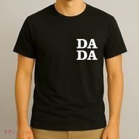 Da Da Dad Pocket Logo Fathers Day T-Shirt thumb 3