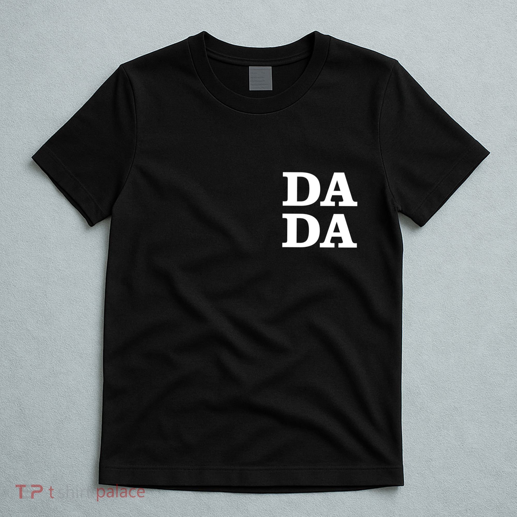 Da Da Dad Pocket Logo Fathers Day T-Shirt