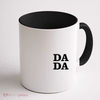 Da Da Dad Pocket Logo Fathers Day Coffee Mug thumb 1