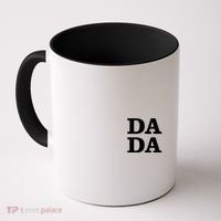 Da Da Dad Pocket Logo Fathers Day Coffee Mug thumb 0