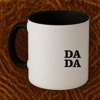 Da Da Dad Pocket Logo Fathers Day Coffee Mug thumb 2
