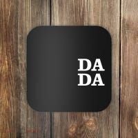 Da Da Dad Pocket Logo Fathers Day Coaster thumb 0
