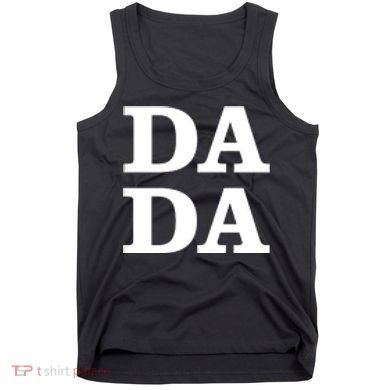 Da Da Dad Pocket Logo Fathers Day Tank Top