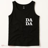 Da Da Dad Pocket Logo Fathers Day Tank Top thumb 2