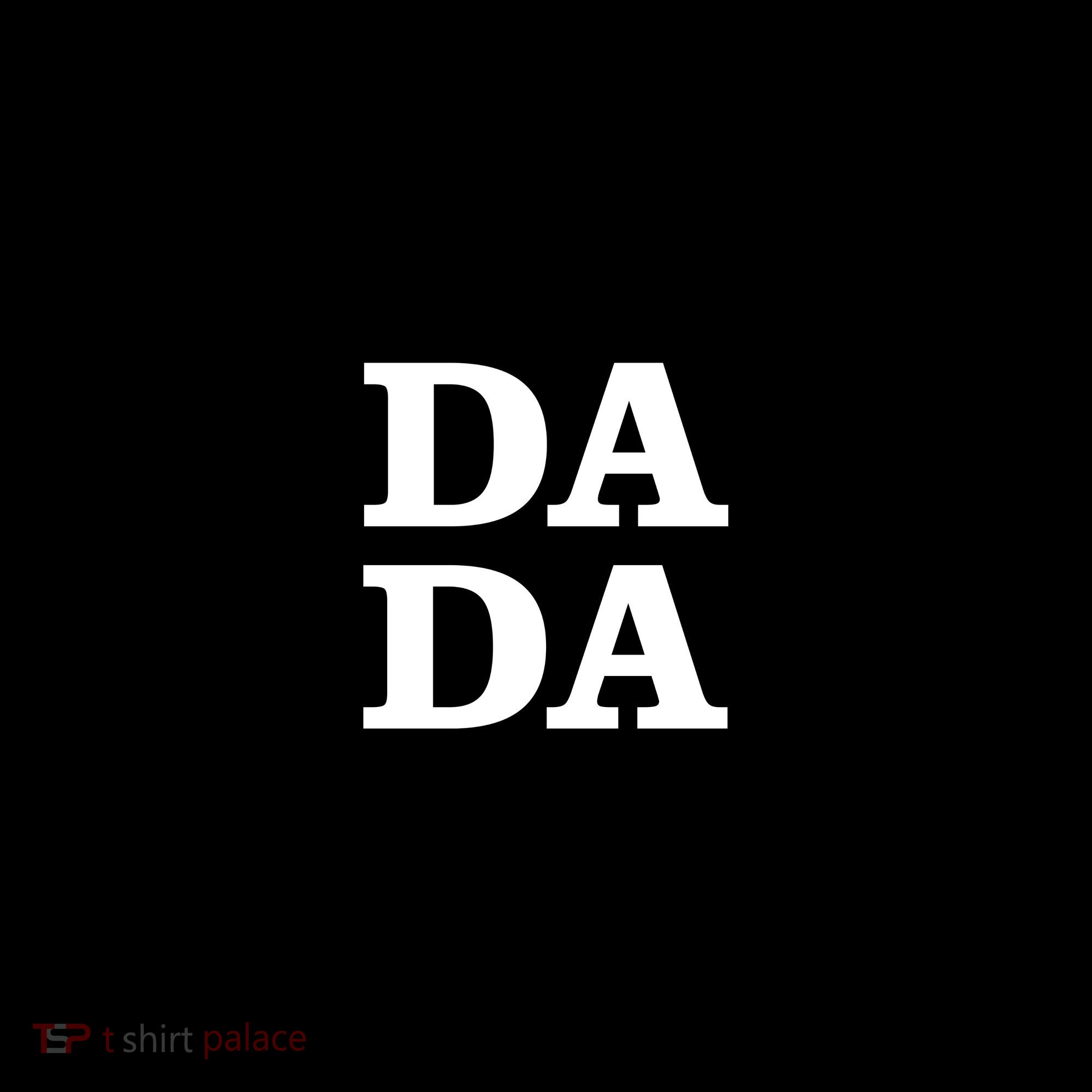 Da Da Dad Pocket Logo Fathers Day Tank Top