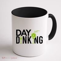 Day Dinking Drinking Pickleball Coffee Mug thumb 1