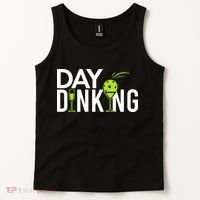 Day Dinking Drinking Pickleball Tank Top thumb 2