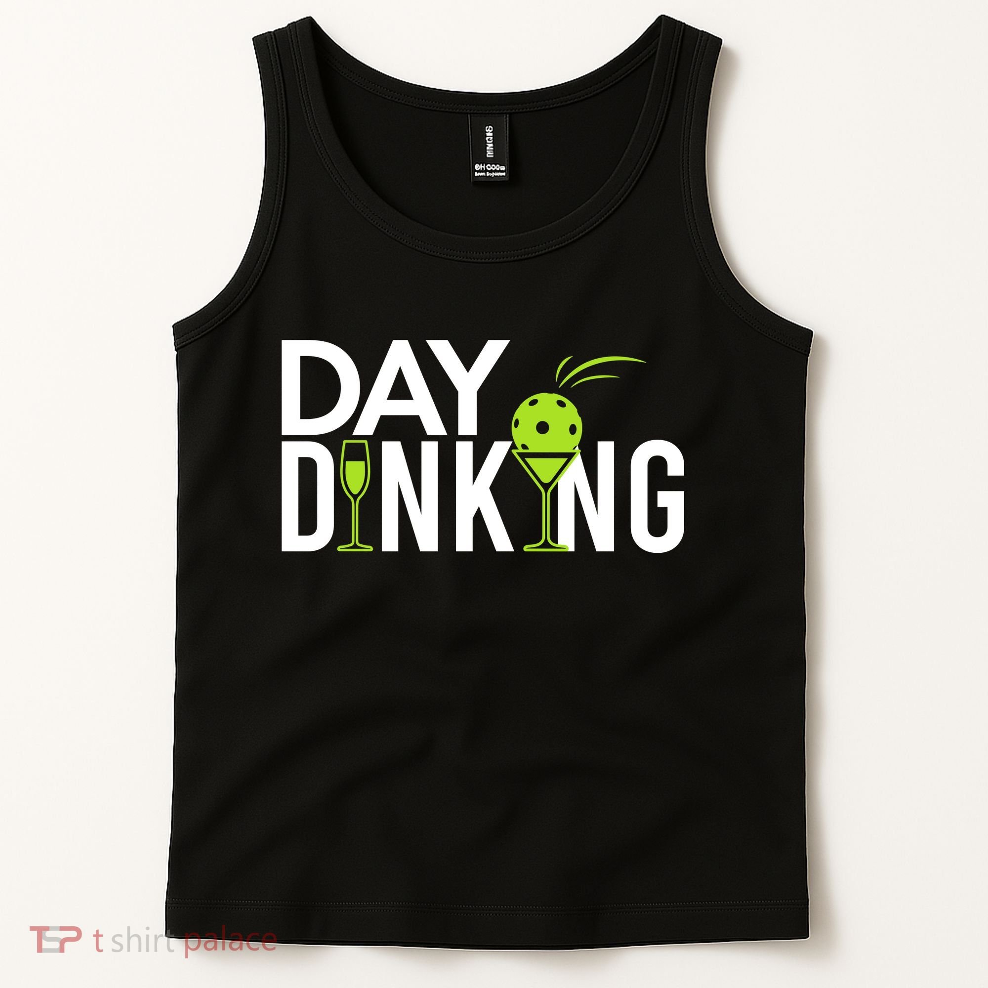 Day Dinking Drinking Pickleball Tank Top