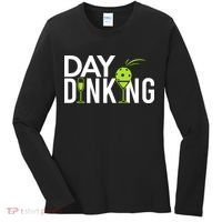 Day Dinking Drinking Pickleball Women's Long Sleeve Shirt thumb 0