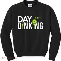Day Dinking Drinking Pickleball Kids Sweatshirt thumb 0