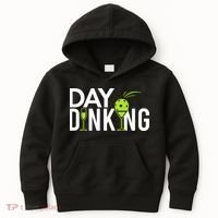 Day Dinking Drinking Pickleball Kids Hoodie thumb 0