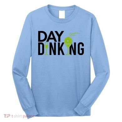 Day Dinking Drinking Pickleball Long Sleeve Shirt