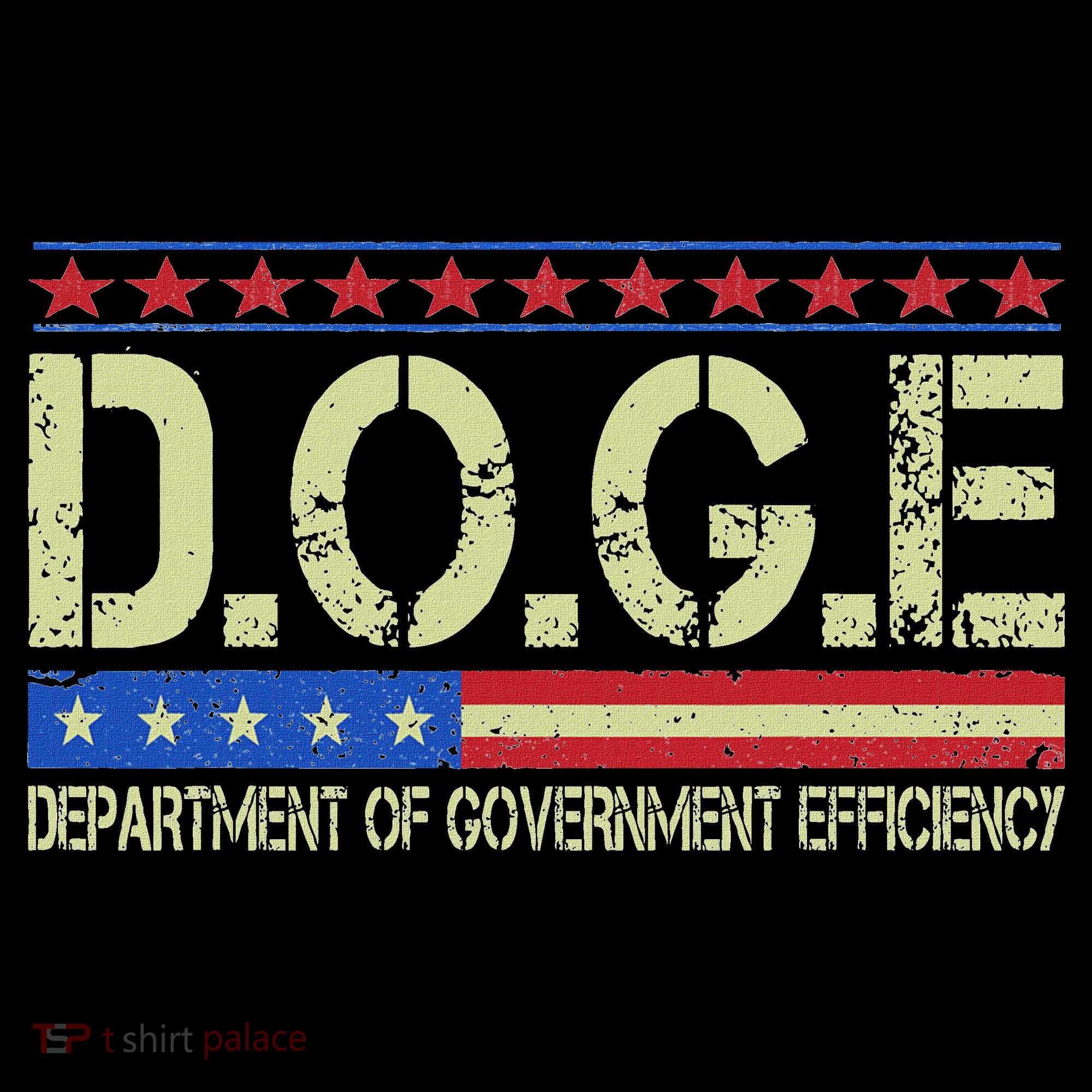 Doge Doge Department Of Government Efficiency Stripe Pom Pom Beanie