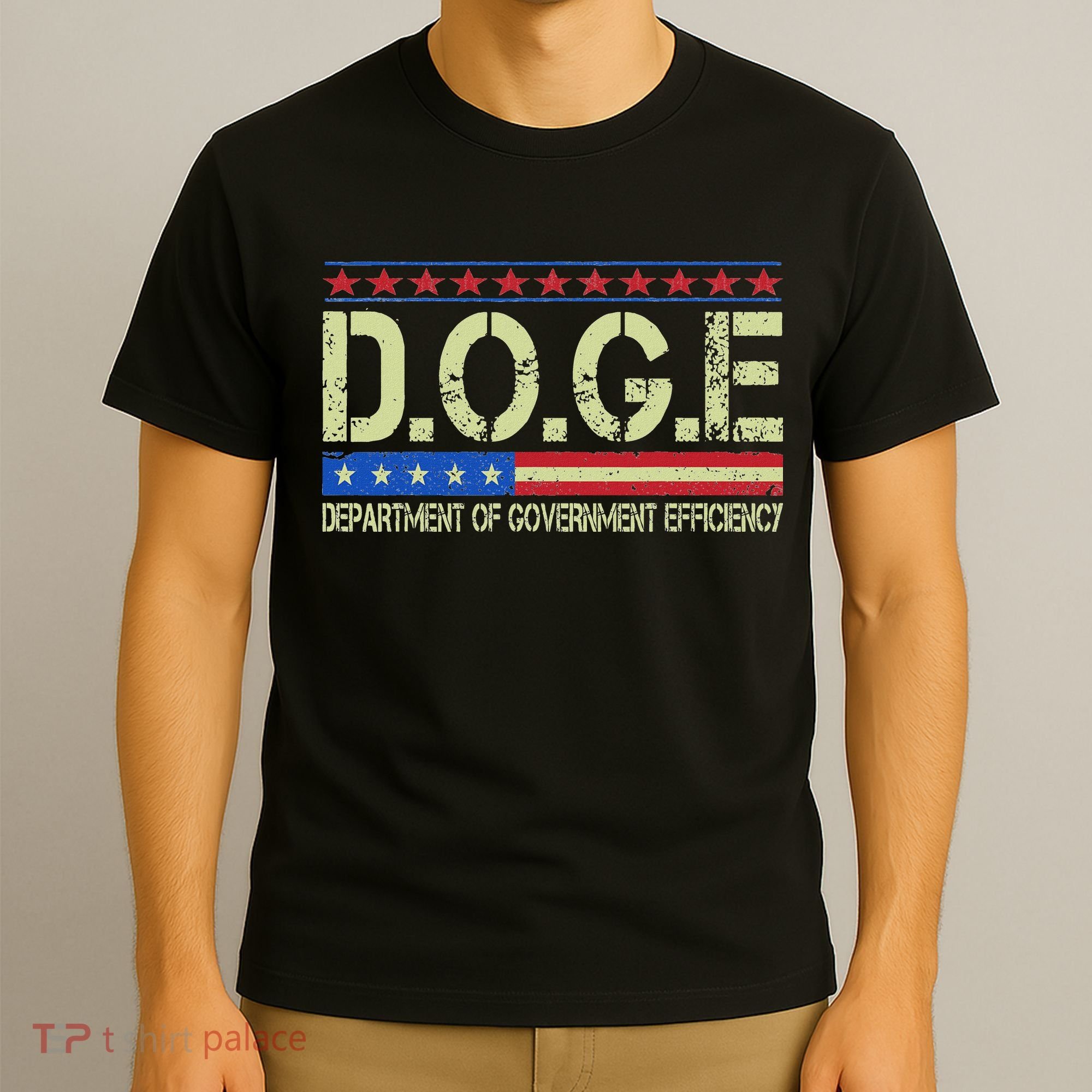 Doge Doge Department Of Government Efficiency T-Shirt