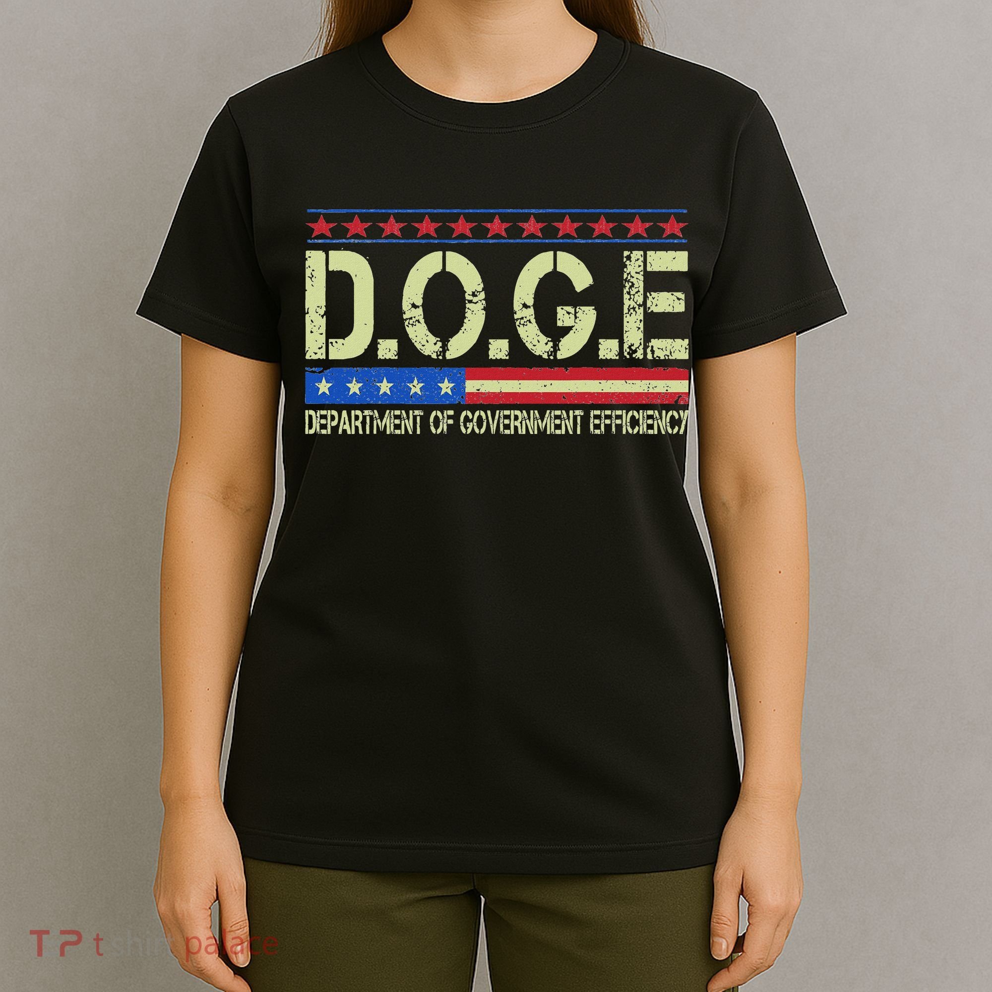 Doge Doge Department Of Government Efficiency T-Shirt