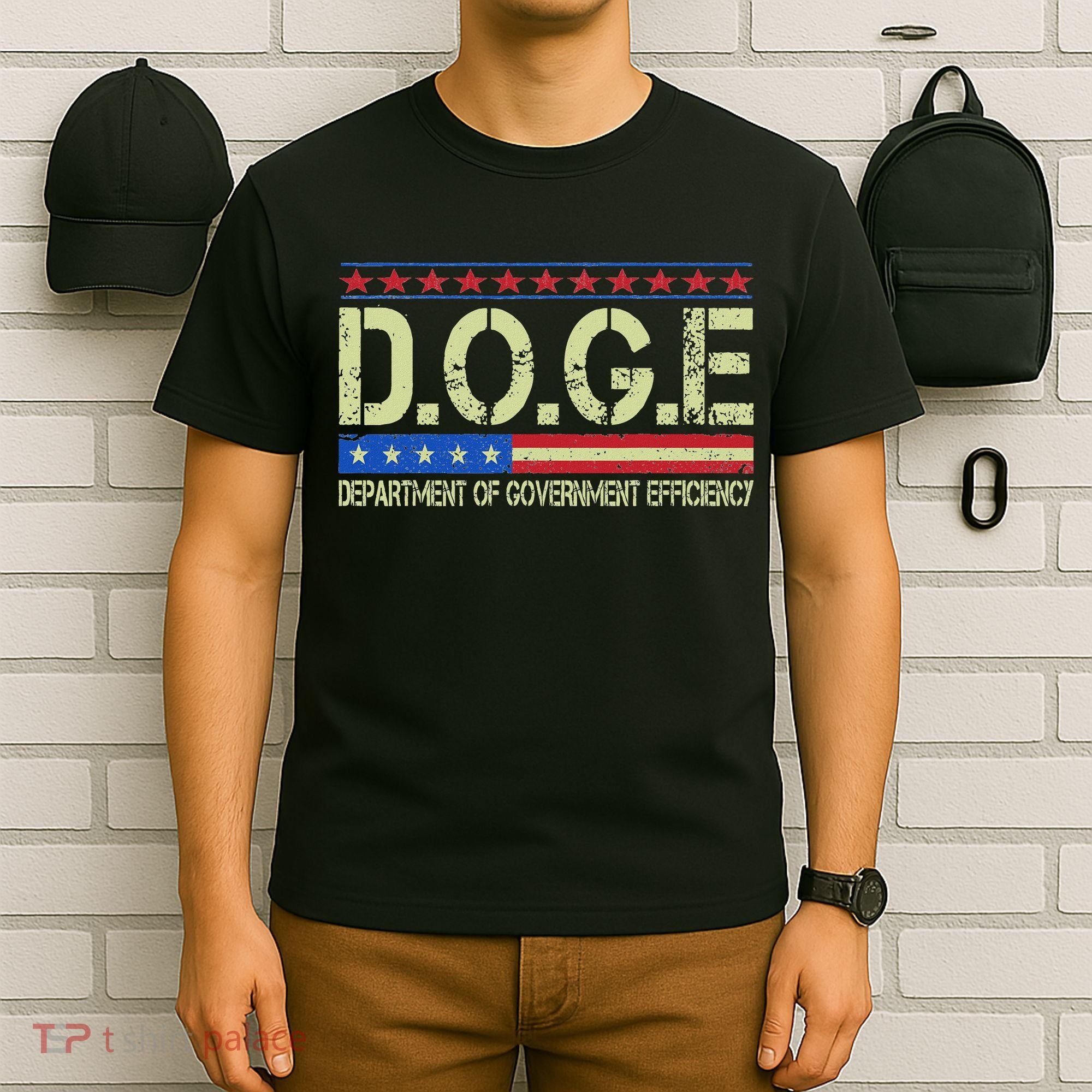 Doge Doge Department Of Government Efficiency T-Shirt