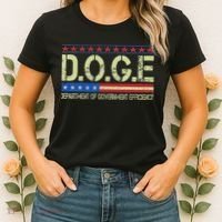 Doge Doge Department Of Government Efficiency Women's T-Shirt thumb 2