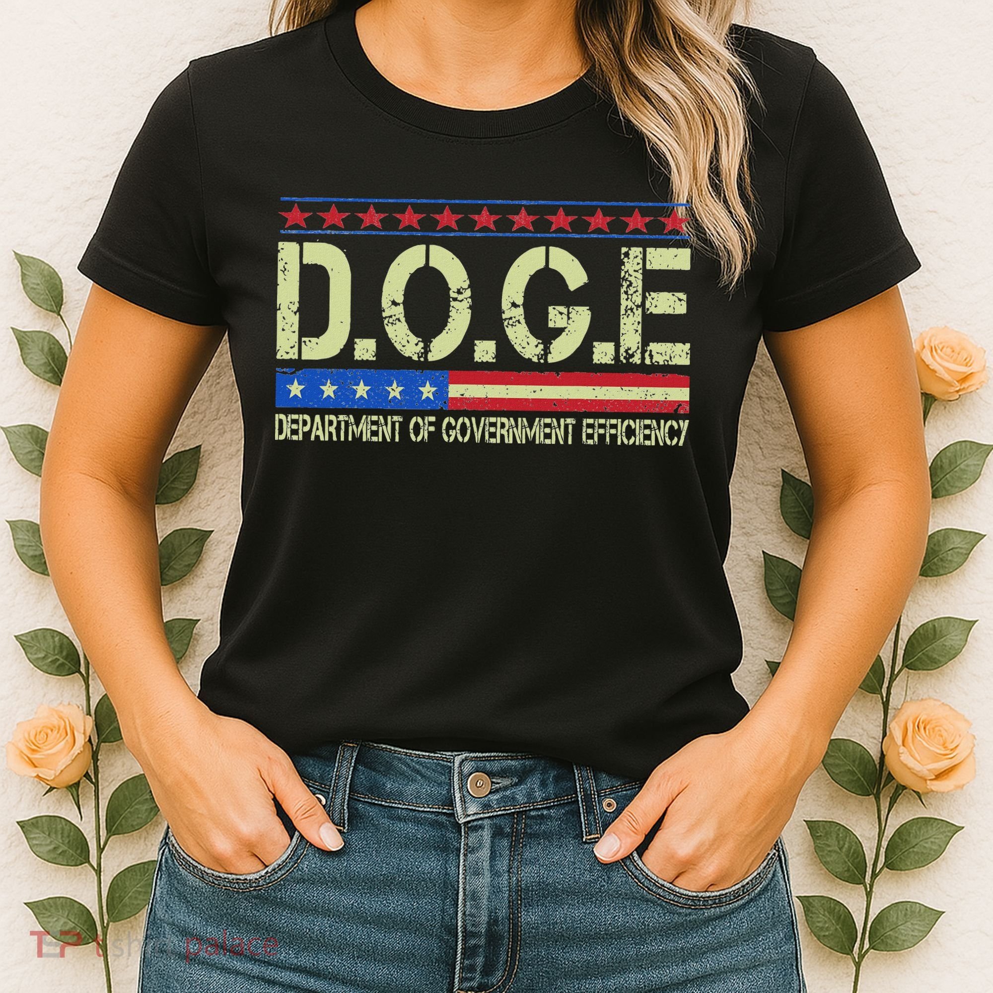 Doge Doge Department Of Government Efficiency Women's T-Shirt