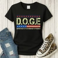 Doge Doge Department Of Government Efficiency Women's T-Shirt thumb 3