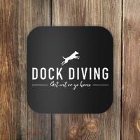 Dock Diving Dock Jumping Dog Sports Coaster thumb 0