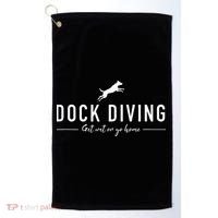 Dock Diving Dock Jumping Dog Sports Golf Towel thumb 0