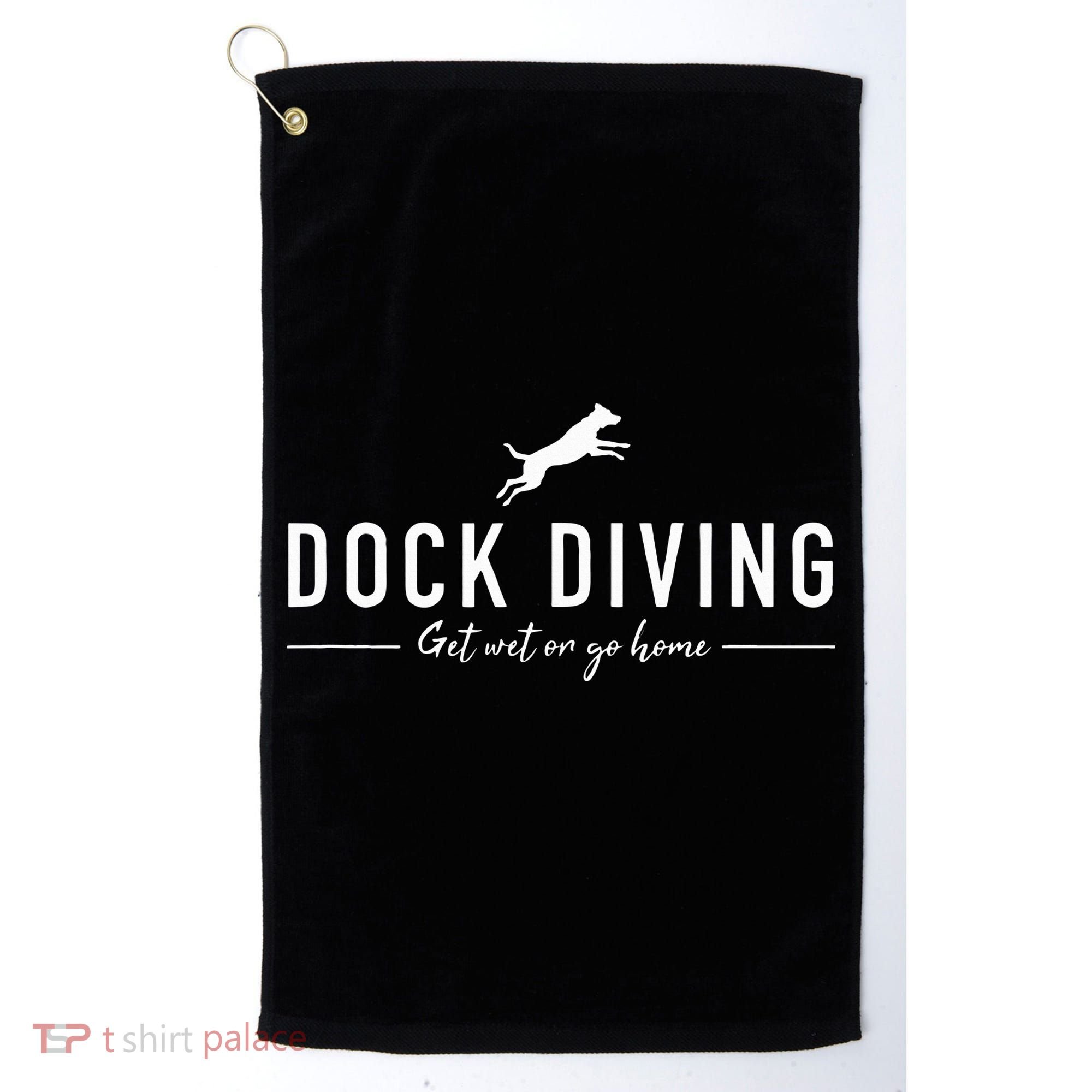 Dock Diving Dock Jumping Dog Sports Golf Towel