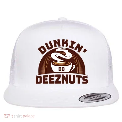 Dunkin' Deeznuts Flat Bill Trucker Hat
