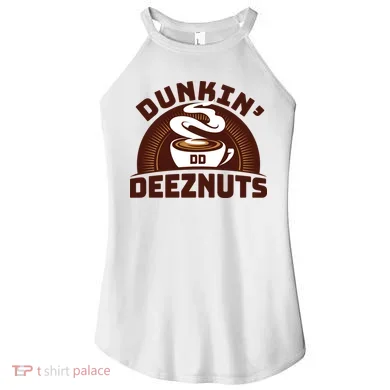 Dunkin' Deeznuts Women's Perfect Tri Rocker Tank