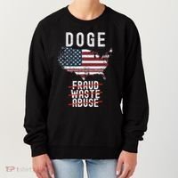 Doge D.O.G.E. Department Of Government Efficiency Women's Sweatshirt thumb 0