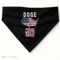 Doge D.O.G.E. Department Of Government Efficiency USA-Made Doggie Bandana thumb 0