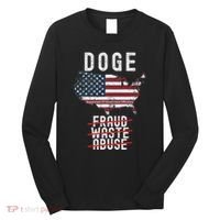 Doge D.O.G.E. Department Of Government Efficiency Long Sleeve Shirt thumb 0