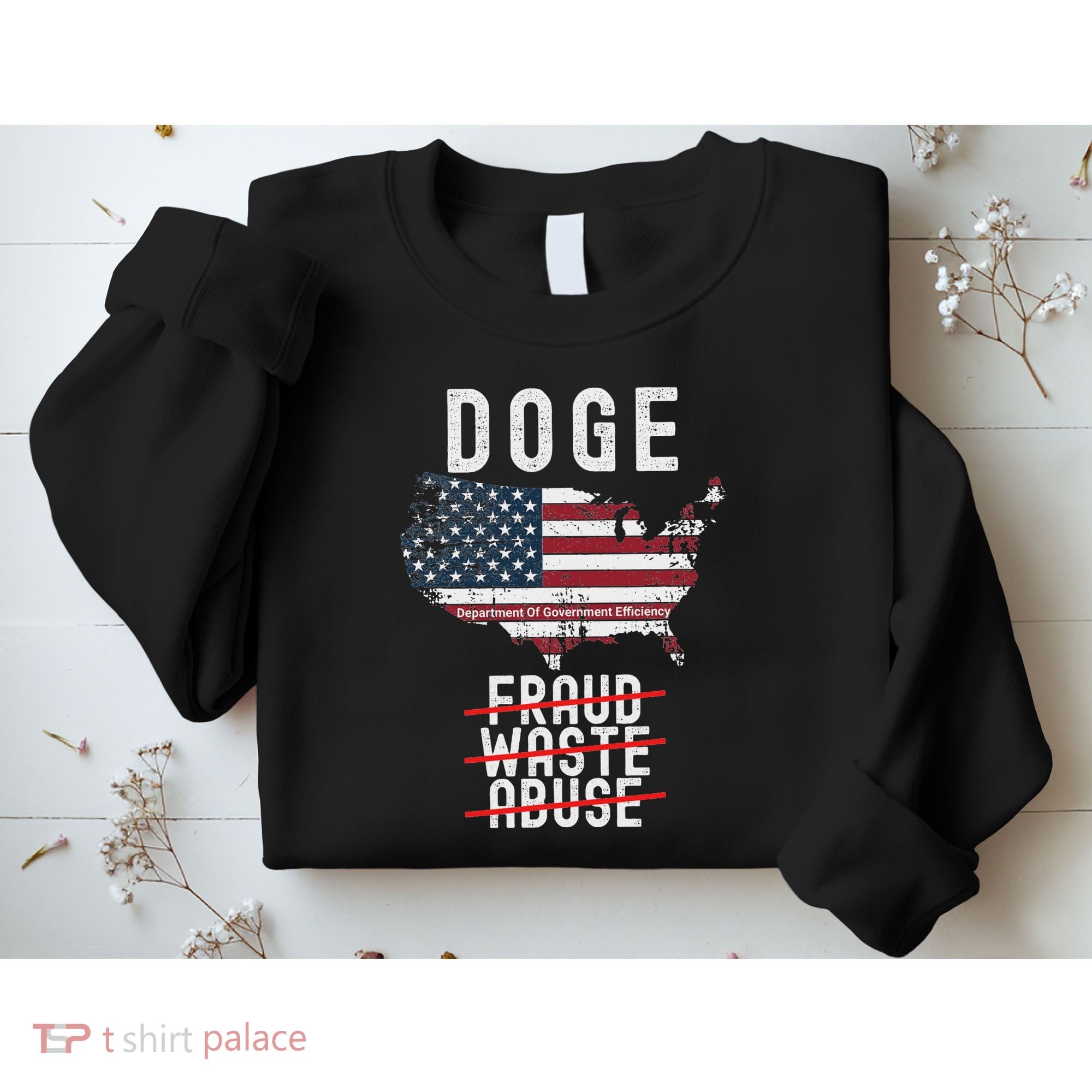 Doge D.O.G.E. Department Of Government Efficiency Sweatshirt