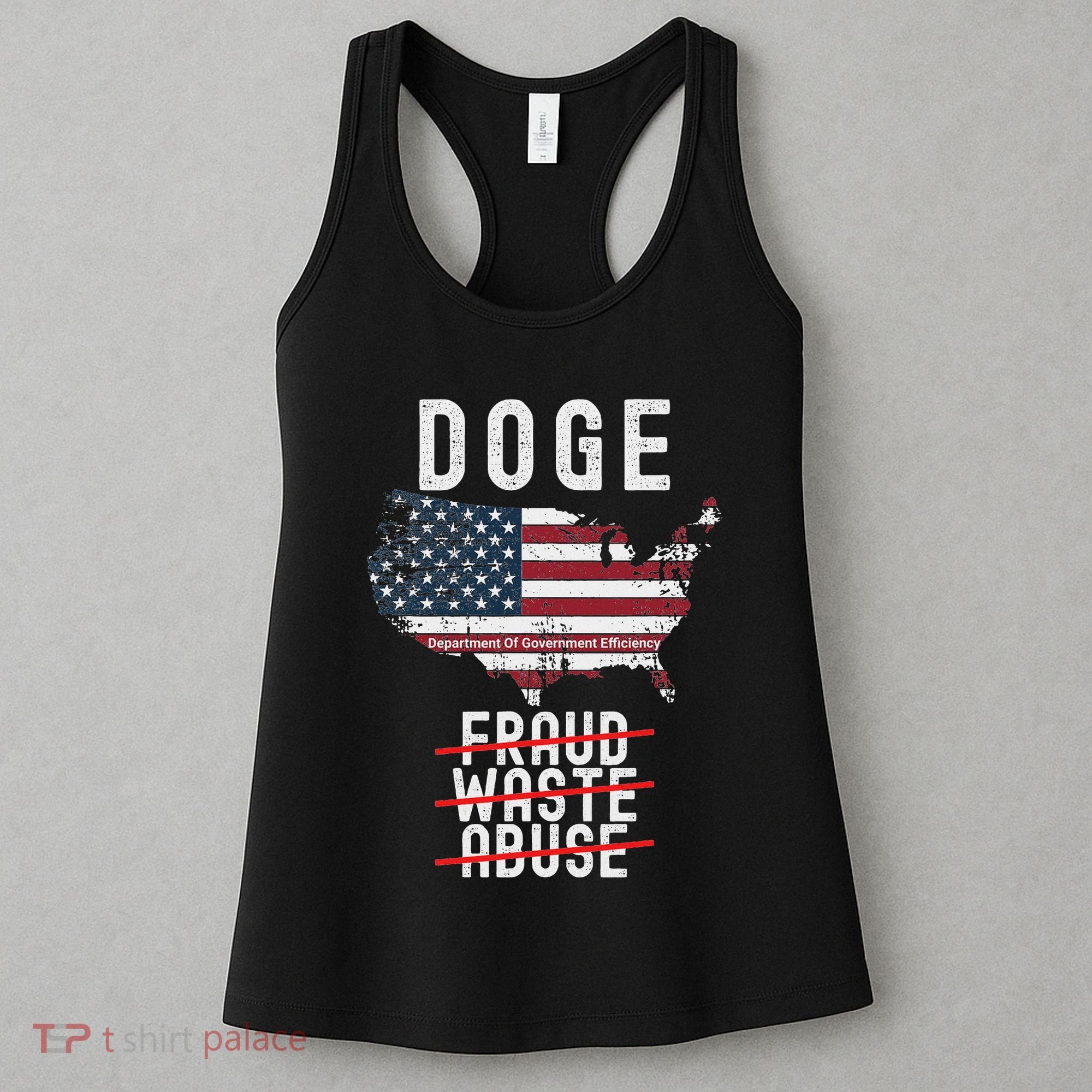 Doge D.O.G.E. Department Of Government Efficiency Women's Tank Top