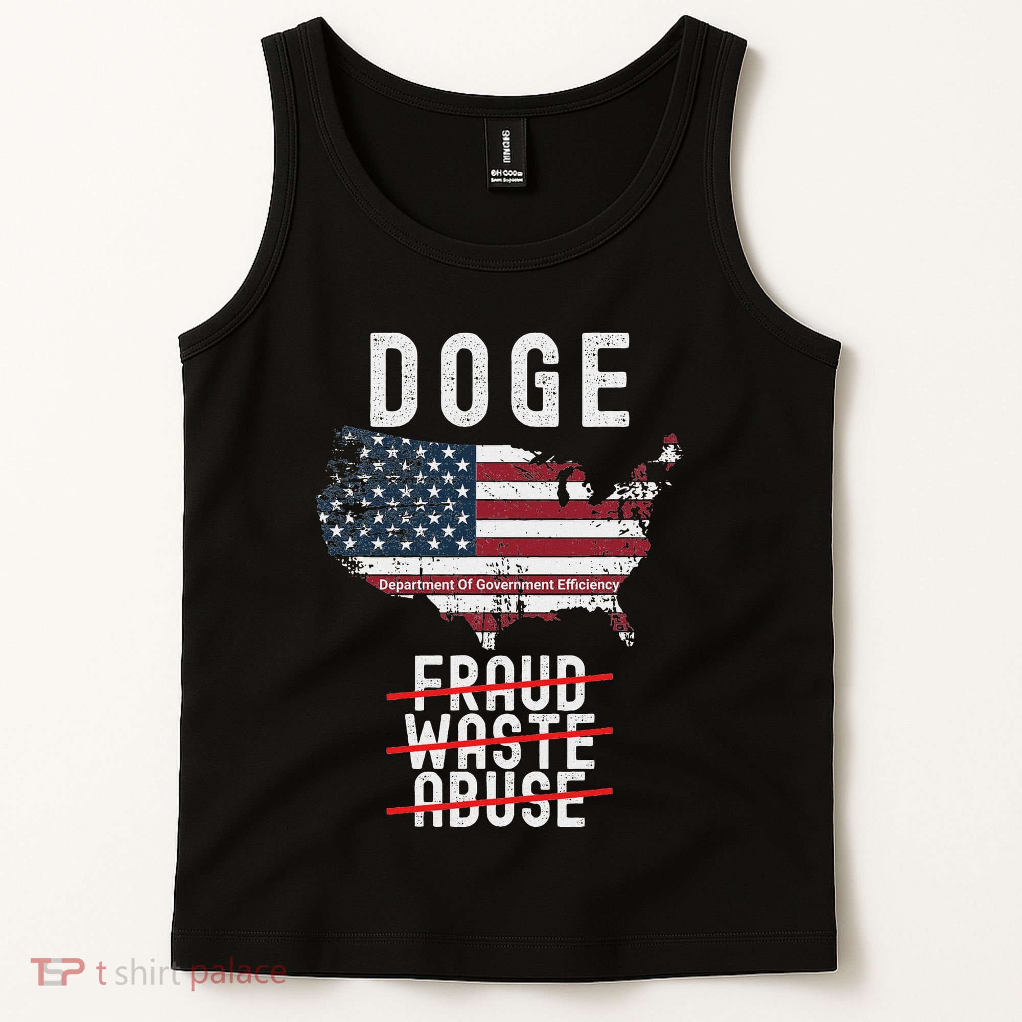 Doge D.O.G.E. Department Of Government Efficiency Tank Top