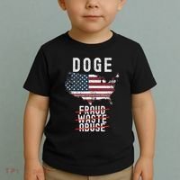 Doge D.O.G.E. Department Of Government Efficiency Toddler T-Shirt thumb 2