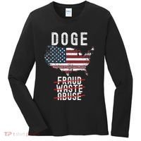 Doge D.O.G.E. Department Of Government Efficiency Women's Long Sleeve Shirt thumb 0