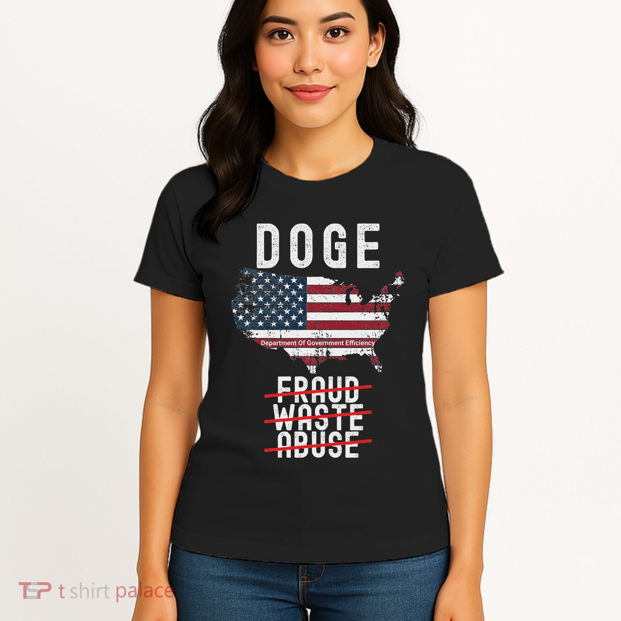 Doge D.O.G.E. Department Of Government Efficiency Women's T-Shirt