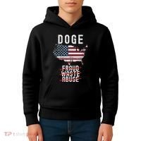 Doge D.O.G.E. Department Of Government Efficiency Kids Hoodie thumb 4