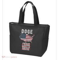 Doge D.O.G.E. Department Of Government Efficiency Tote Bag thumb 3