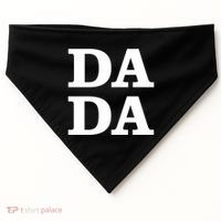 Da Da Dad Funny Fathers Day USA-Made Doggie Bandana thumb 0