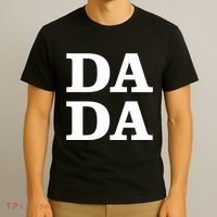 Da Da Dad Funny Fathers Day T-Shirt thumb 3