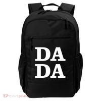Da Da Dad Funny Fathers Day Backpack thumb 0