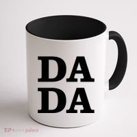 Da Da Dad Funny Fathers Day Coffee Mug thumb 1