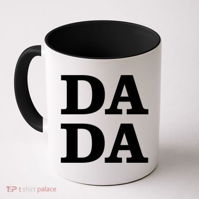 Da Da Dad Funny Fathers Day Coffee Mug