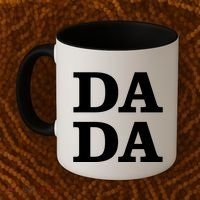 Da Da Dad Funny Fathers Day Coffee Mug thumb 2
