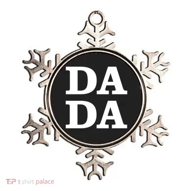 Da Da Dad Funny Fathers Day Ornament