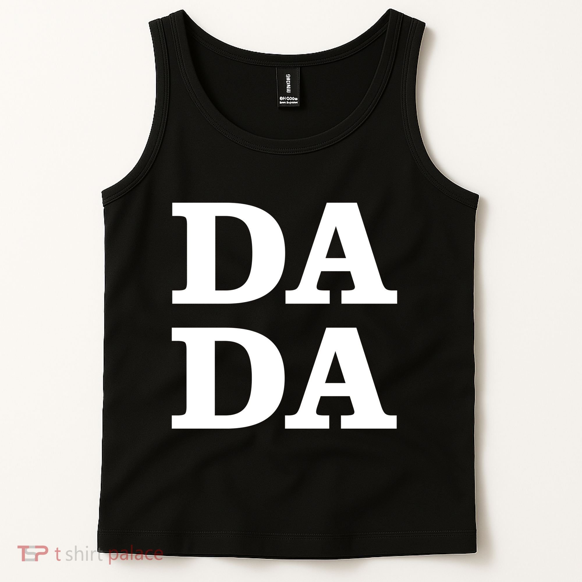 Da Da Dad Funny Fathers Day Tank Top