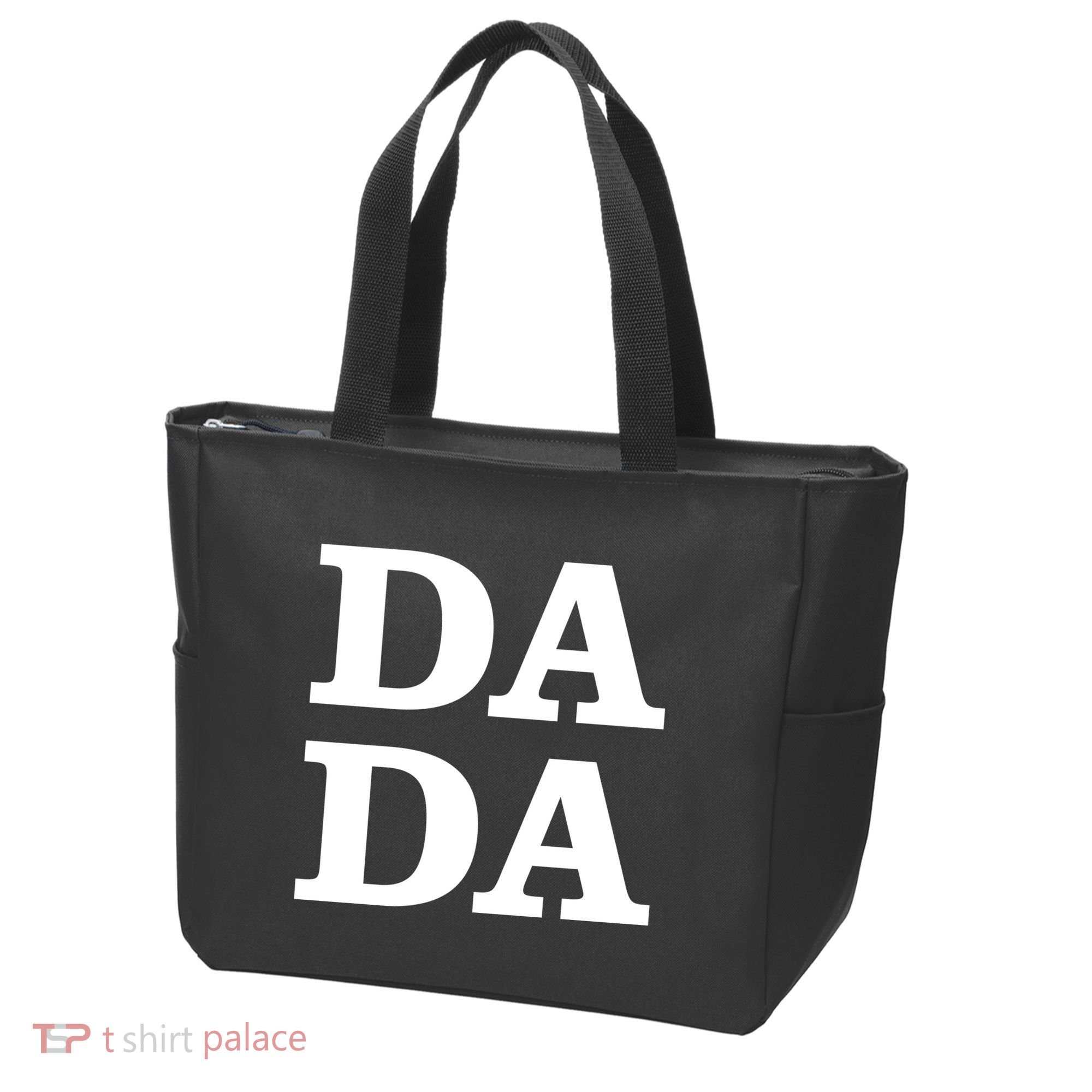 Da Da Dad Funny Fathers Day Tote Bag